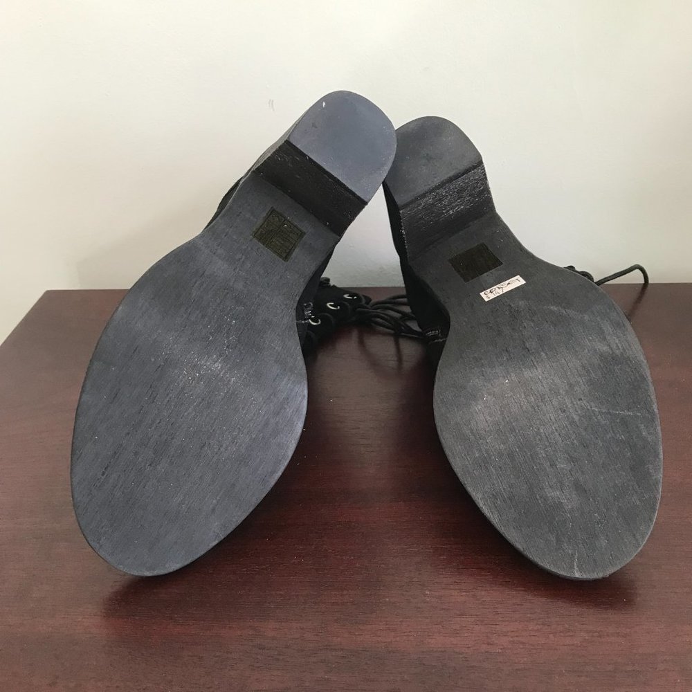 Jeffrey Campbell | Black Corset Heels - Sz 6 - Picture 9 of 10